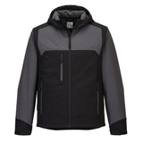 KX3 Hooded Softshell (3L) - Black/Grey