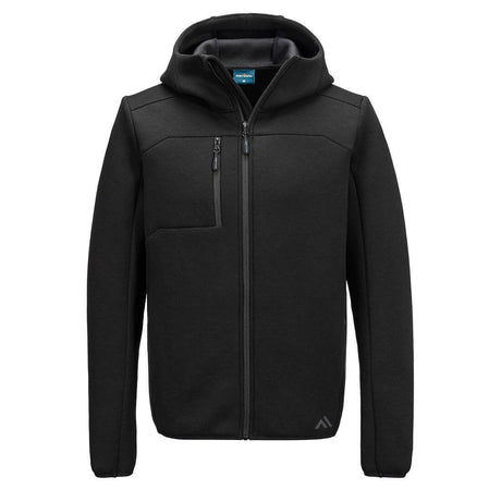 KX3 Sport Zip Hooded Sweater - Black