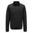KX3 Textured 1/4 Zip Sweatshirt - Black