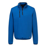 KX3 Sport Textured 1/4 Zip Sweatshirt - Quartz Blue