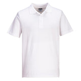 Lightweight Jersey Polo Shirt (48 in a box) - White
