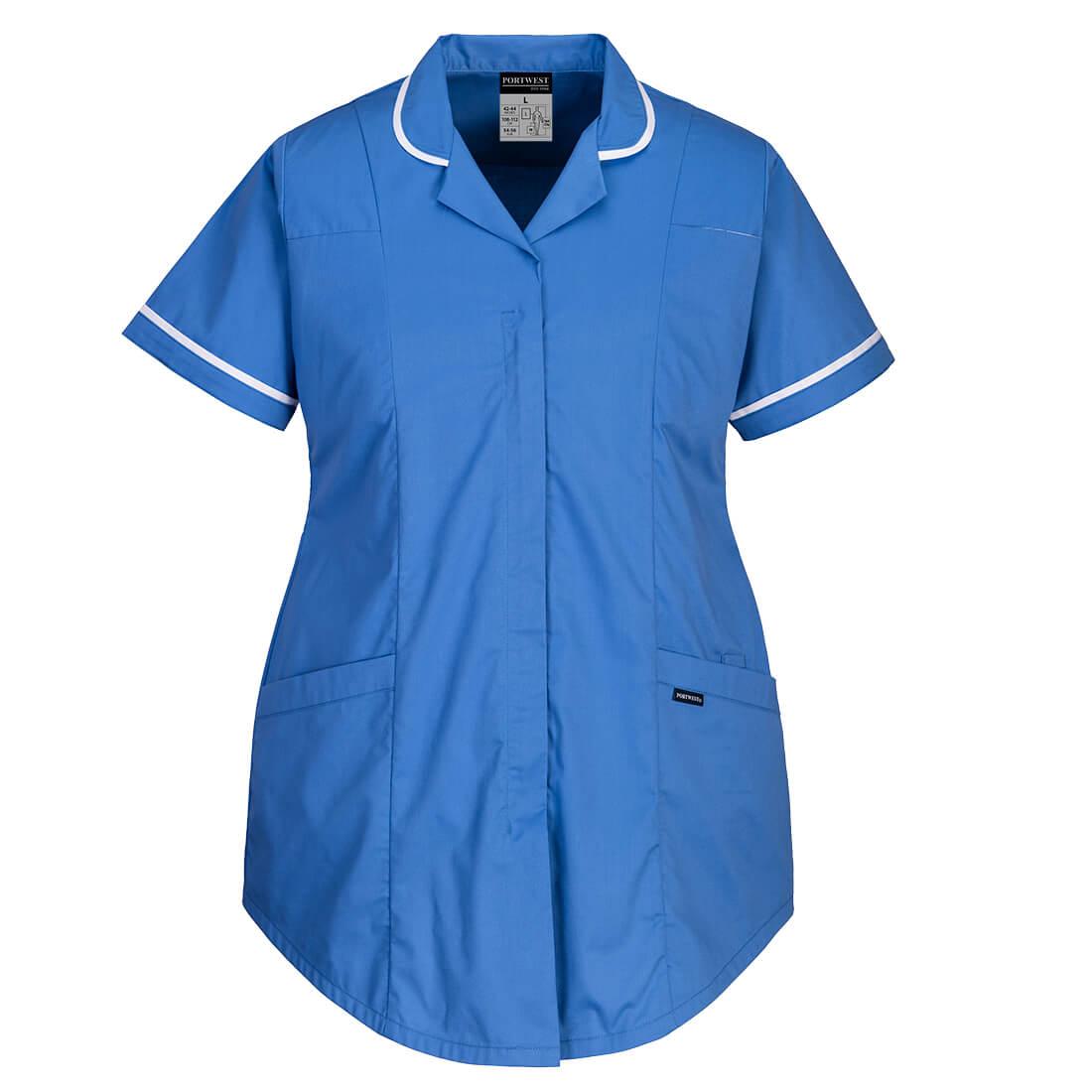 Stretch Maternity Tunic - Hamilton Blue