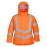 Hi-Vis Women's Winter Jacket - Orange