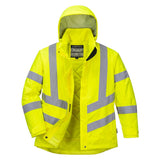 Hi-Vis Women's Winter Jacket - Yellow