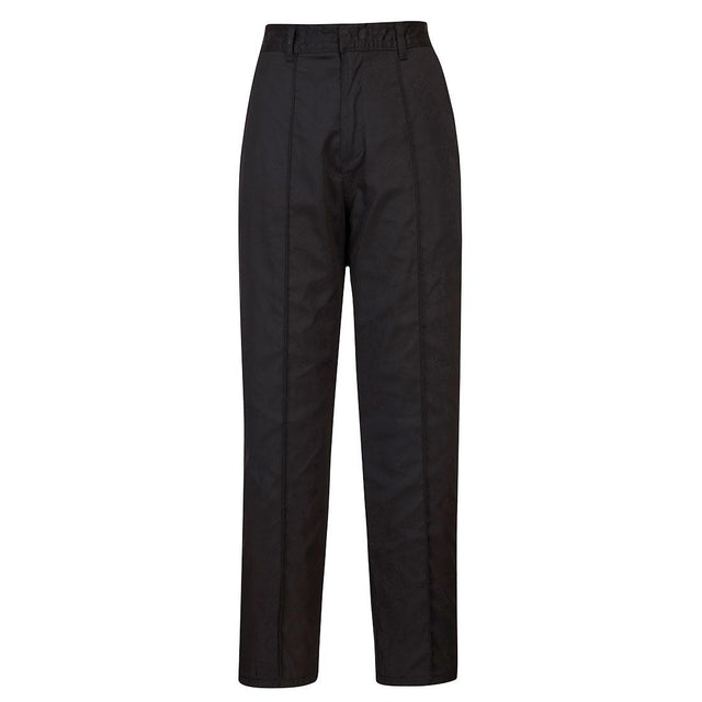 Women's Elasticated Trousers - Black Tall