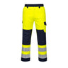 Modaflame Work Hi-Vis Multi-Norm Contrast FR Trousers - Yellow/Navy