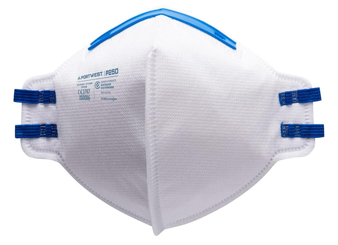 FFP2 Fold Flat Respirator (Pk20) - White