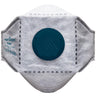 EAGLE FFP2 Valved Carbon Fold Flat Respirator (Pk10) - White