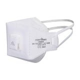 EAGLE PRO FFP3 Valved Dolomite Fold Flat Respirator (Pk10) - White