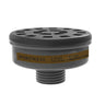 A2 Gas Filter Universal Thread (Pk6) - Black