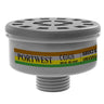 ABEK2 Gas Filter Universal Thread (Pk4) - Black