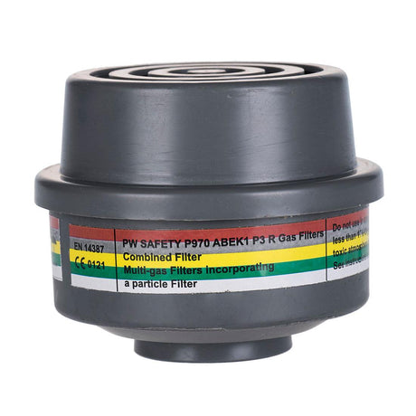 ABEK1P3 Combination Filter Special Thread Connection (Pk4) - Grey