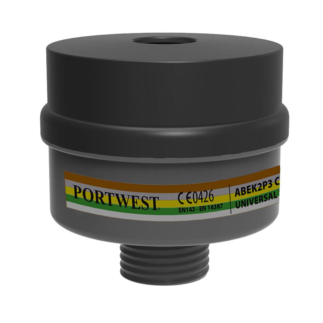 ABEK2P3 Combination Filter Universal Thread (Pk4) - Black