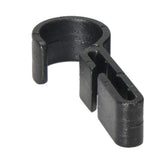 Universal Head Light Safety Helmet Clips (PK100) - Black