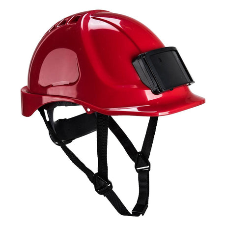 Endurance Badge Holder Helmet - Red