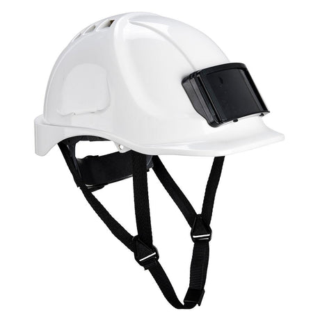 Endurance Badge Holder Helmet - White