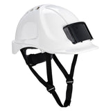 Endurance Badge Holder Helmet - White