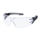 Anthracite Wraparound Safety Glasses - Clear