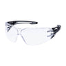 Anthracite Wraparound Safety Glasses - Clear