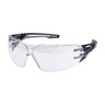 Anthracite Wraparound Safety Glasses - Mirror