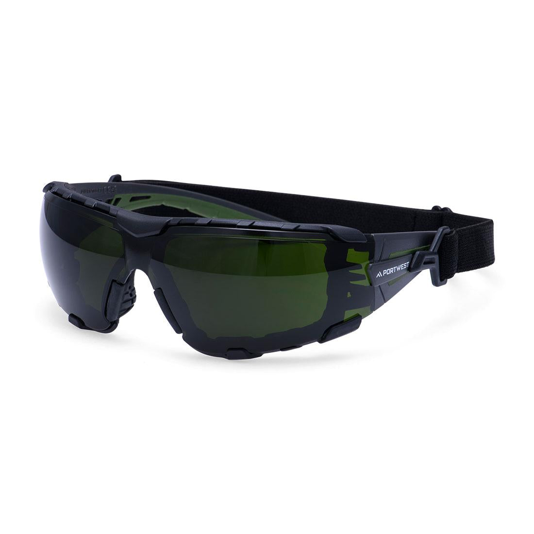 Tech Look Pro KN Safety Glasses - Bottle Green