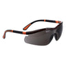 Neon Safety Safety Glasses - Smoke