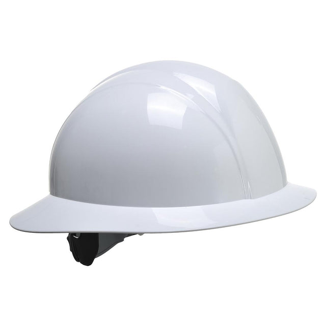 Full Brim Future Helmet - White