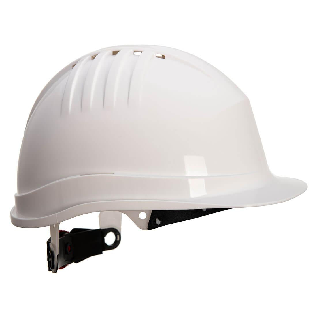 Expertline Safety Helmet (Wheel Ratchet) - White