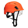 Integrated Visor Helmet - Orange
