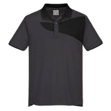 Two Tone Polo Shirt S/S - Zoom Grey/Black