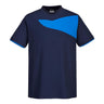 PW2 Cotton Comfort T-Shirt S/S - Navy/Royal