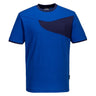 PW2 Cotton Comfort T-Shirt S/S - Royal/Navy
