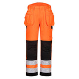 PW2 Hi-Vis Holster Pocket Trousers - Orange/Black