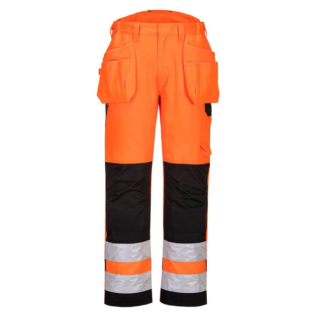 PW2 Hi-Vis Holster Pocket Trousers - Orange/Black