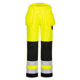 PW2 Hi-Vis Holster Pocket Trousers - Yellow/Black