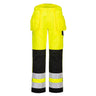 PW2 Hi-Vis Holster Pocket Trousers - Yellow/Black