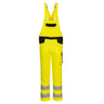 PW2 Hi-Vis Bib and Brace - Yellow/Black