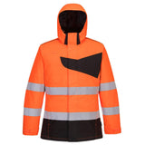 Hi-Vis Winter Jacket - Orange/Black