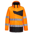 PW2 Hi-Vis Rain Jacket - Orange/Black