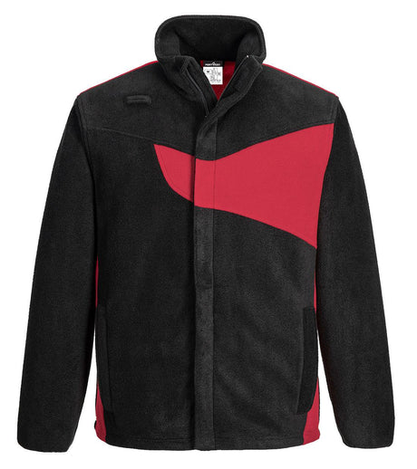 PW2 Fleece - Black/Red