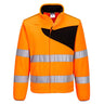 PW2 Hi-Vis Fleece - Orange/Black