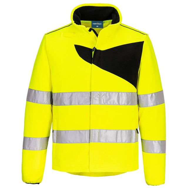 PW2 Hi-Vis Fleece - Yellow/Black