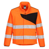 PW2 Hi-Vis Softshell (2L) - Orange/Black