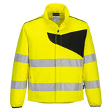 PW2 Hi-Vis Softshell (2L) - Yellow/Black
