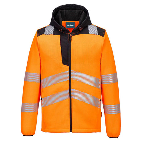 PW3 Hi-Vis Technical Fleece - Orange/Black