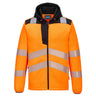 PW3 Hi-Vis Technical Fleece - Orange/Black