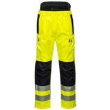 PW3 Hi-Vis Extreme Rain Trousers - Yellow/Black