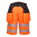 PW3 Hi-Vis Holster Pocket Shorts - Orange/Black