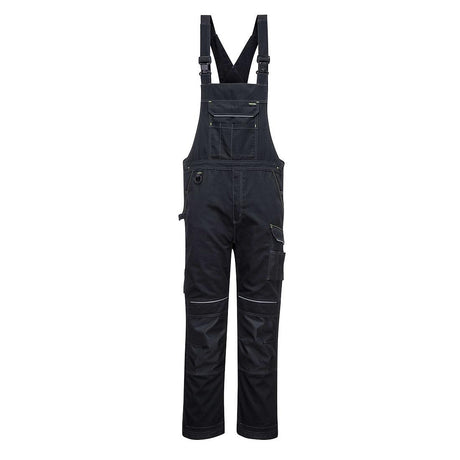 PW3 Work Bib and Brace - Black