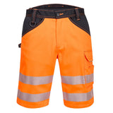 PW3 Hi-Vis Shorts - Orange/Black